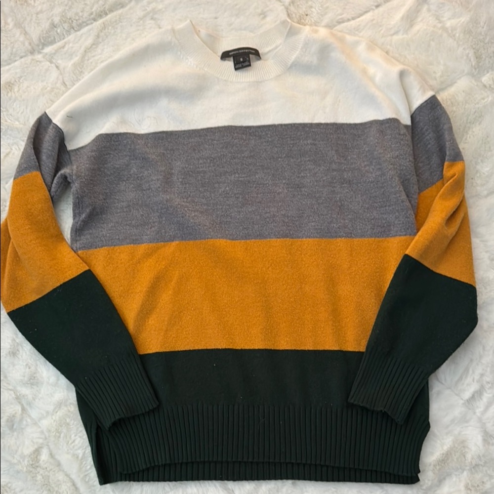 Colorblock Sweater for Men